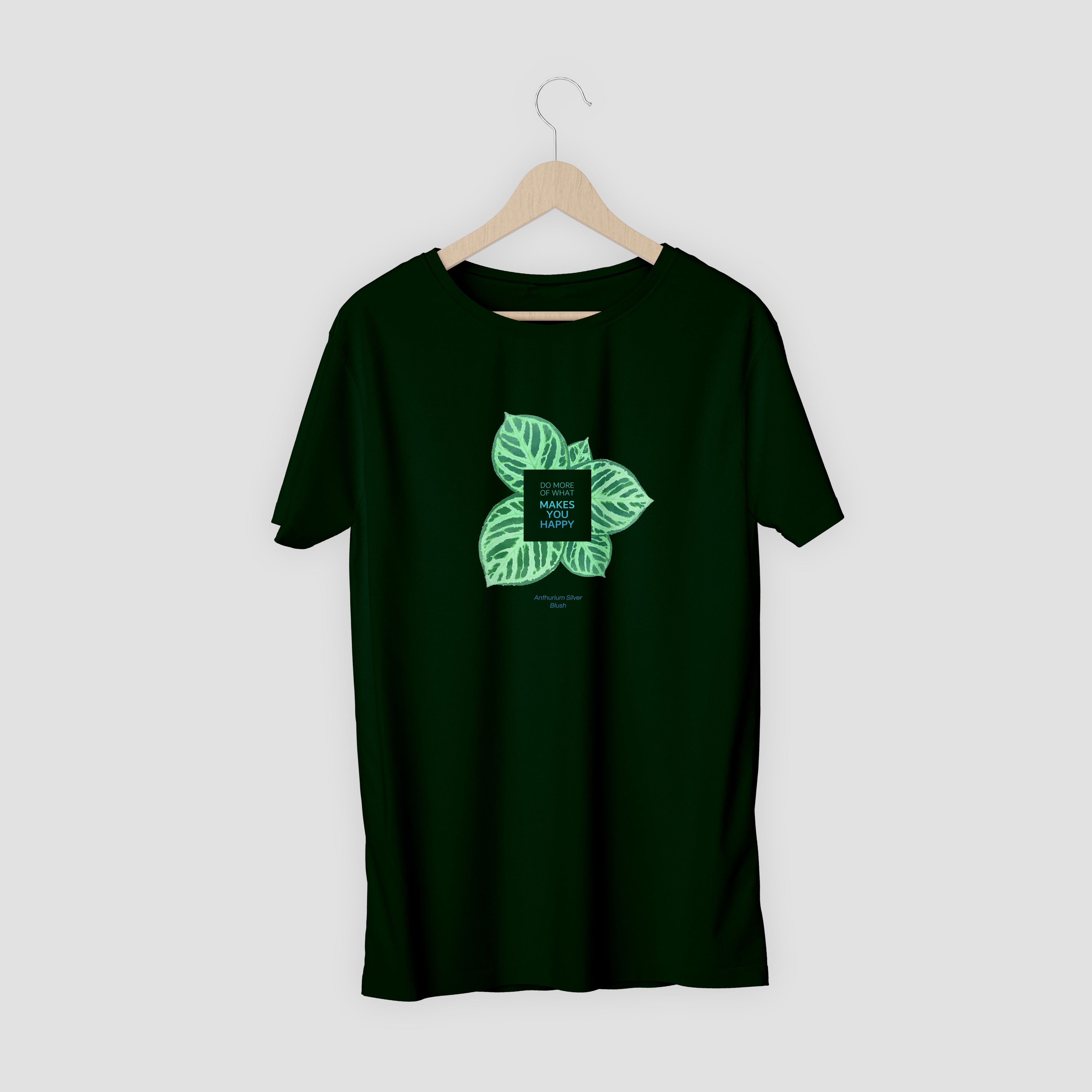 Short Sleve T-Shirt Anthurium