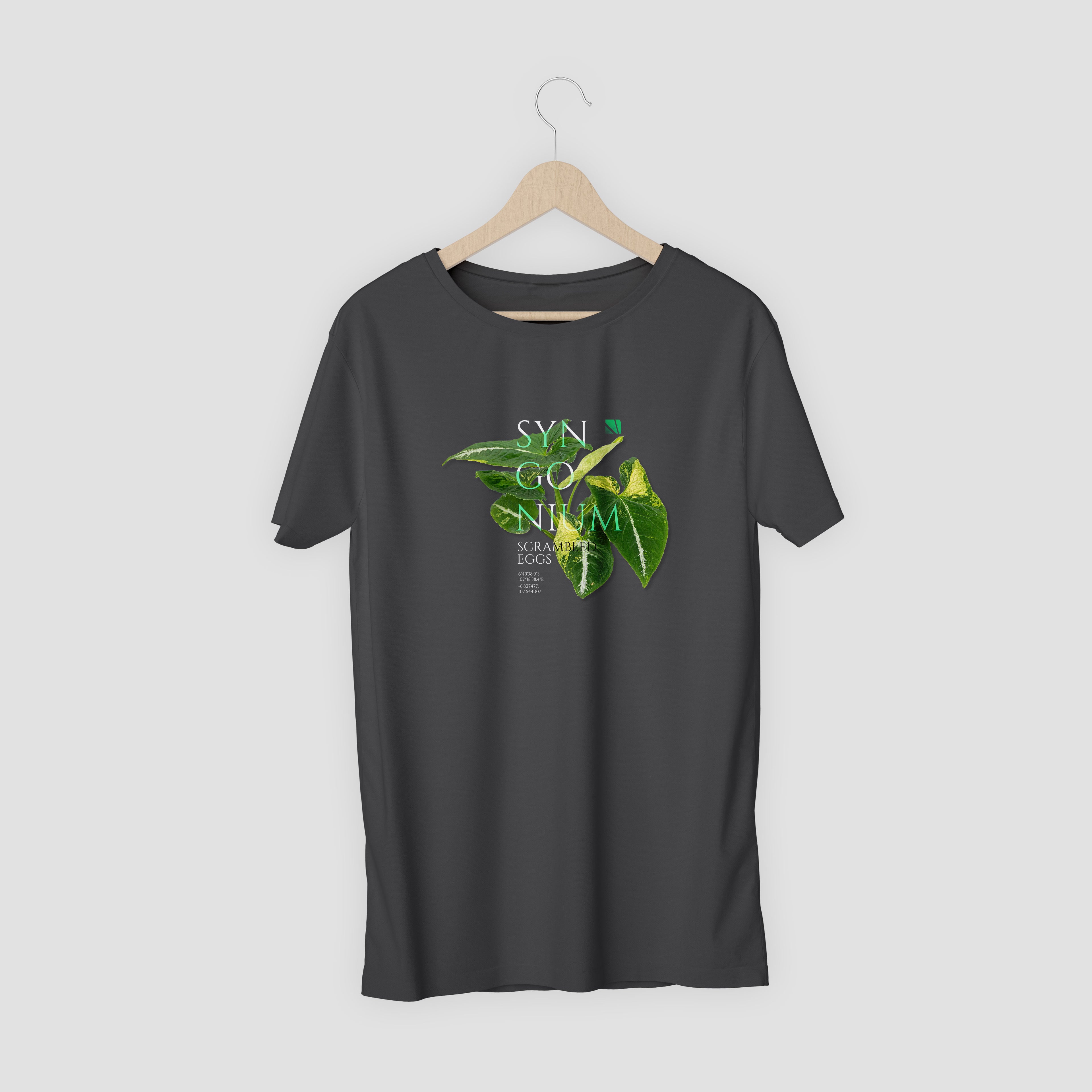Short Sleve T-Shirt Syngonium