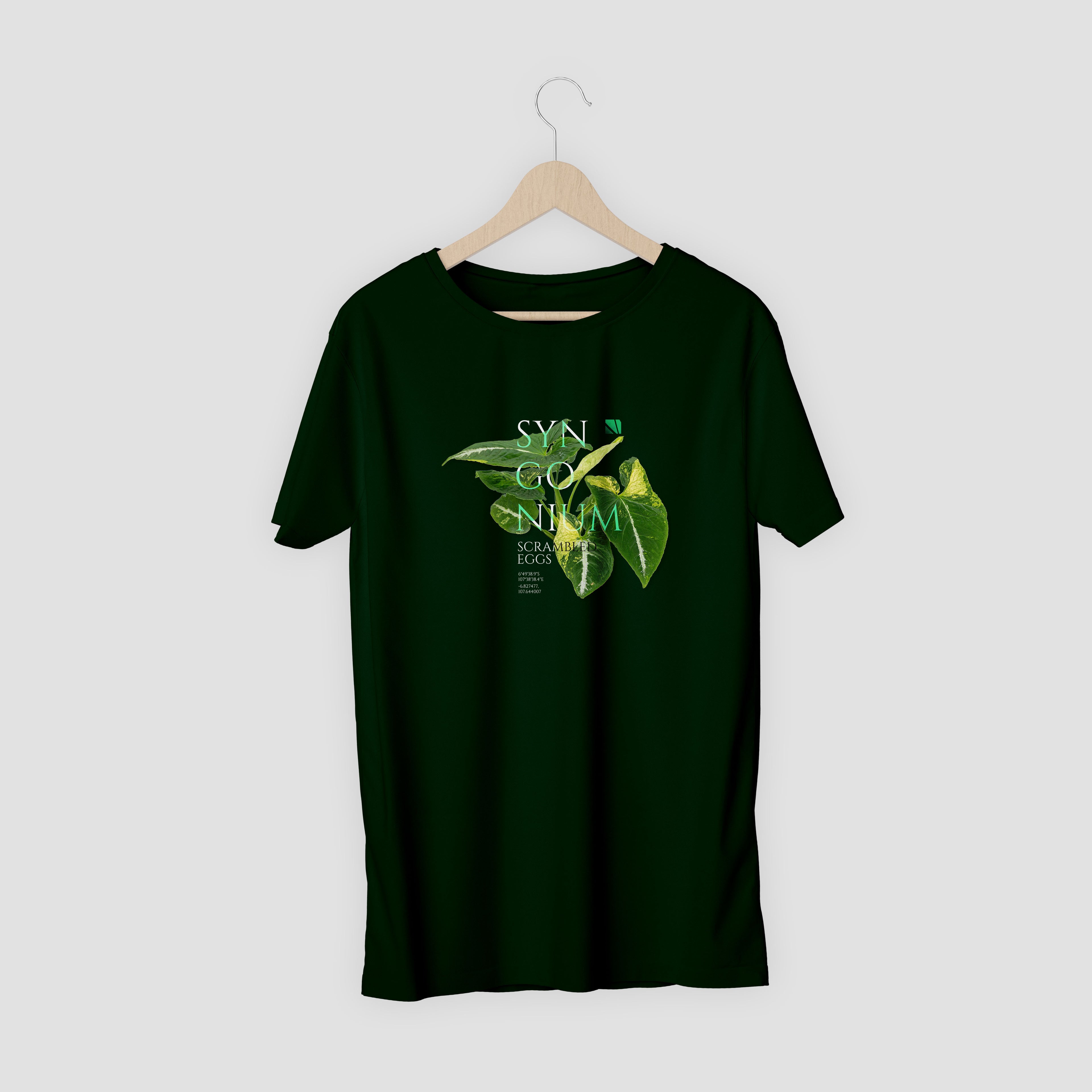 Short Sleve T-Shirt Syngonium