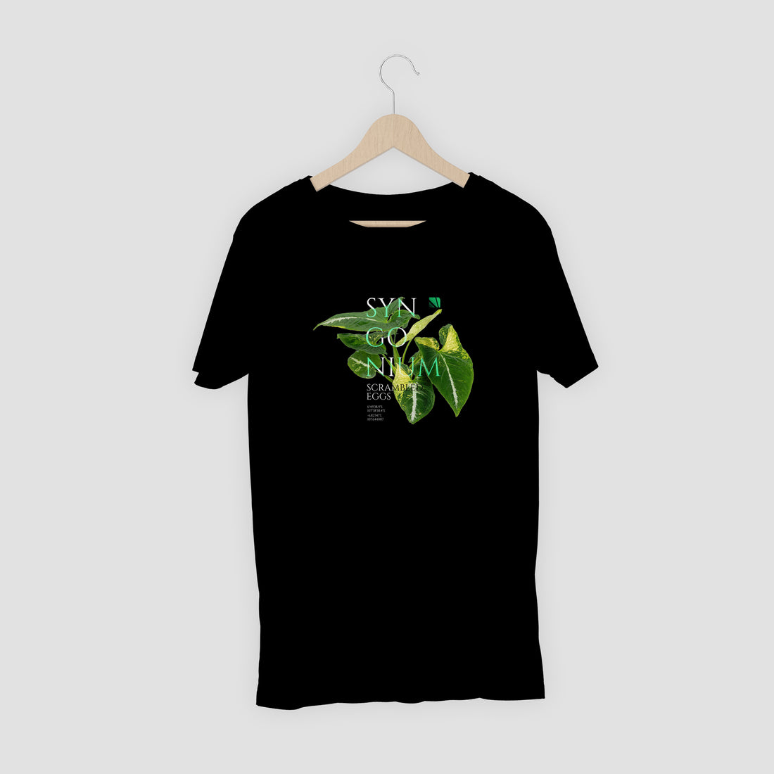 Short Sleve T-Shirt Syngonium