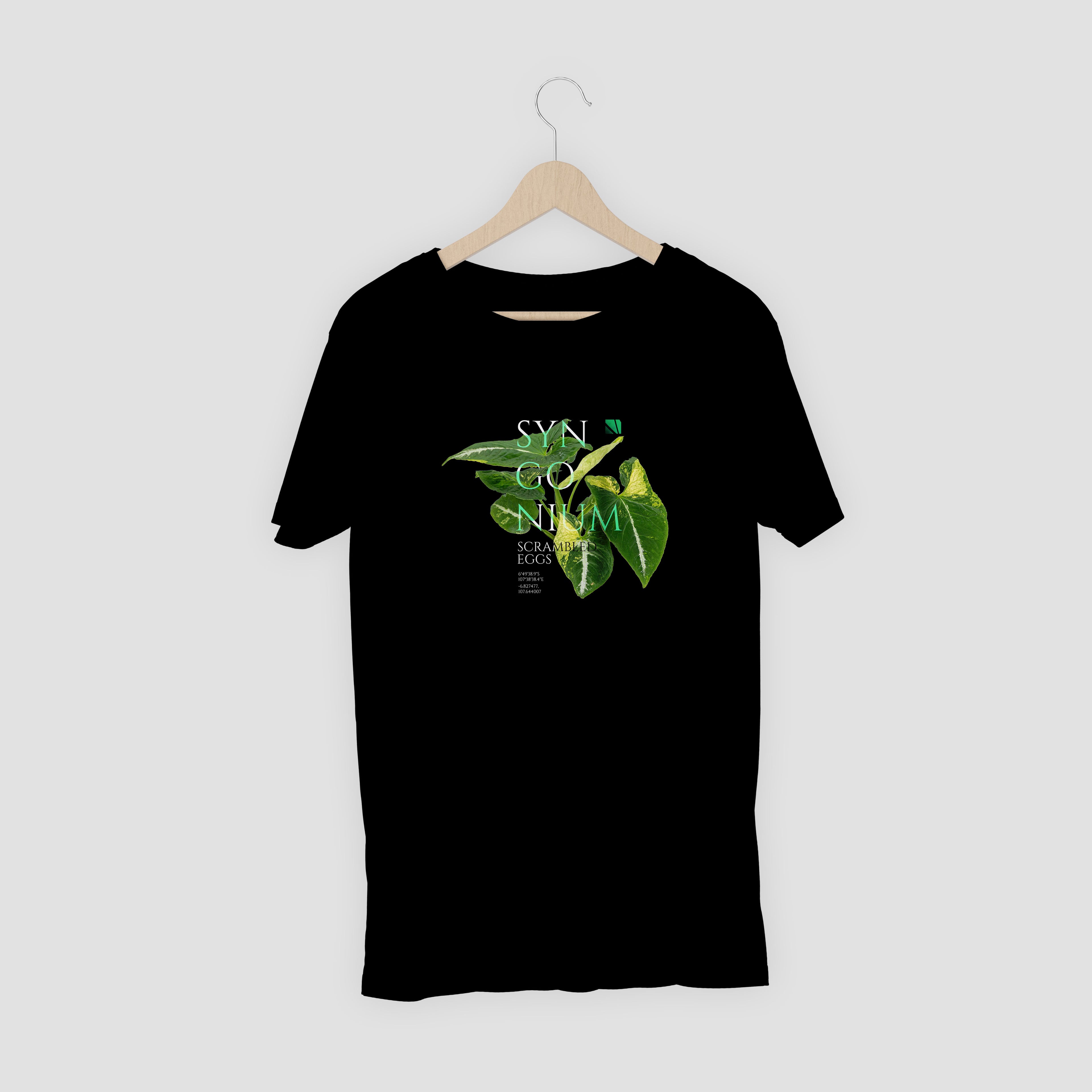 Short Sleve T-Shirt Syngonium
