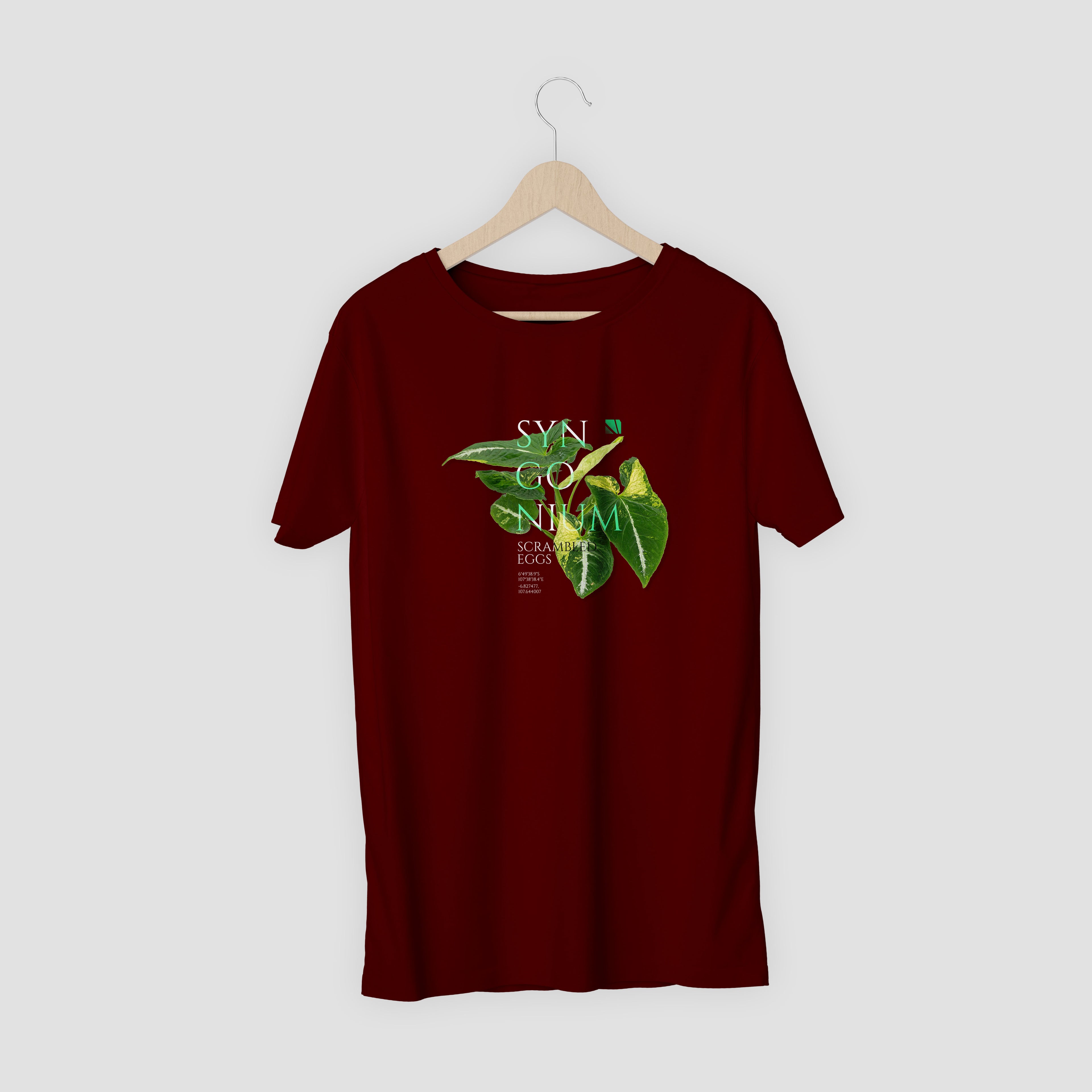 Short Sleve T-Shirt Syngonium