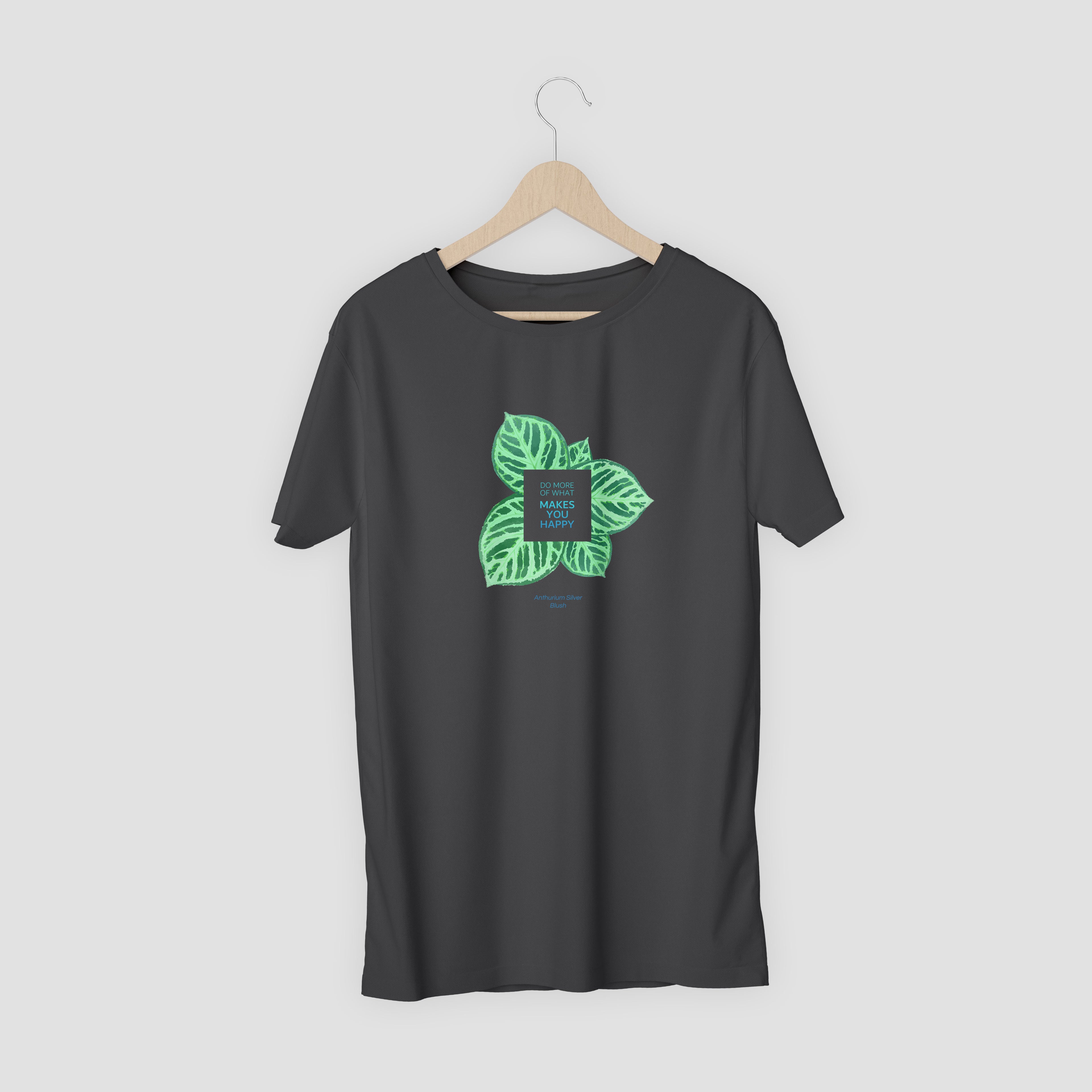 Short Sleve T-Shirt Anthurium